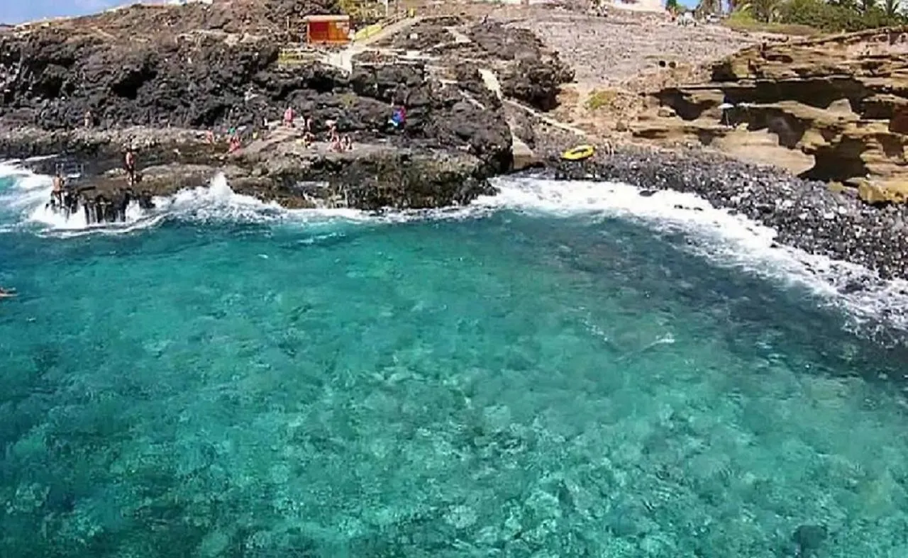 Ocean Balcony In Balcon Del Mar Apartment Costa Del Silencio