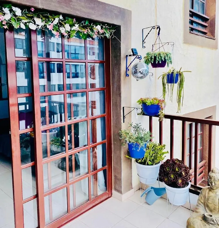 Ocean Balcony In Balcon Del Mar Apartment Costa Del Silencio Spain