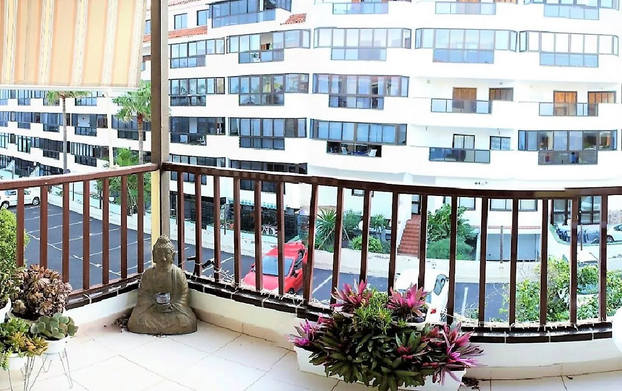 Ocean Balcony In Balcon Del Mar Apartment Costa Del Silencio Spain